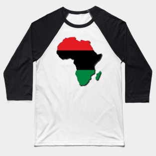 Africa Baseball T-Shirt